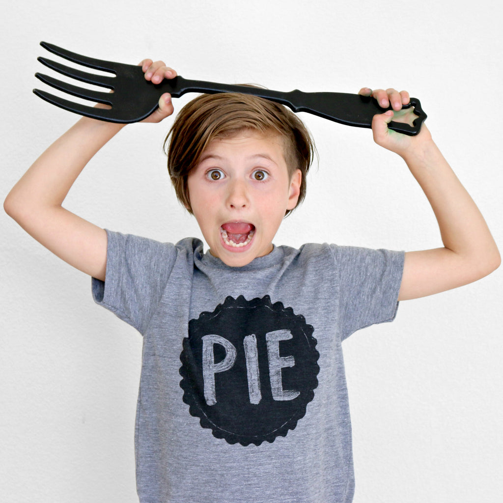 Kids Pie T-shirt by Xenotees