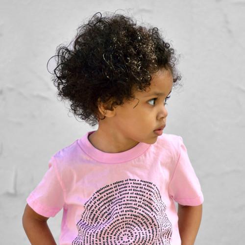 Animal Group Nouns Kids Track T Shirt by Xenotees