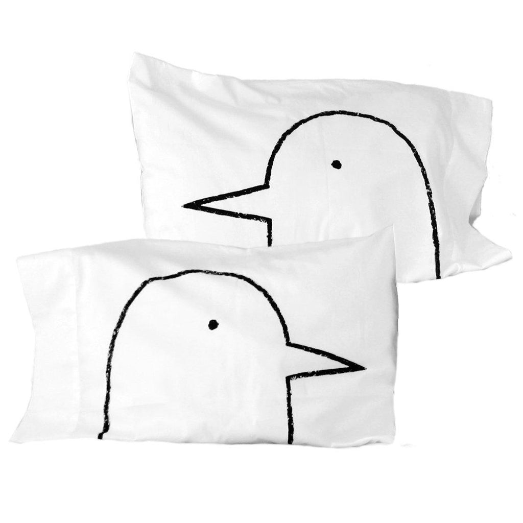 Lovebirds Pillowcases -  Set of 2 by Xenotees