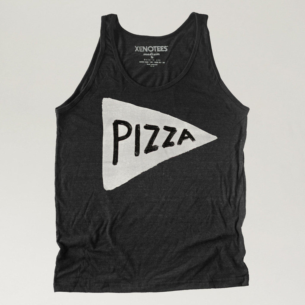 Men's Pizza Tank Top by Xenotees