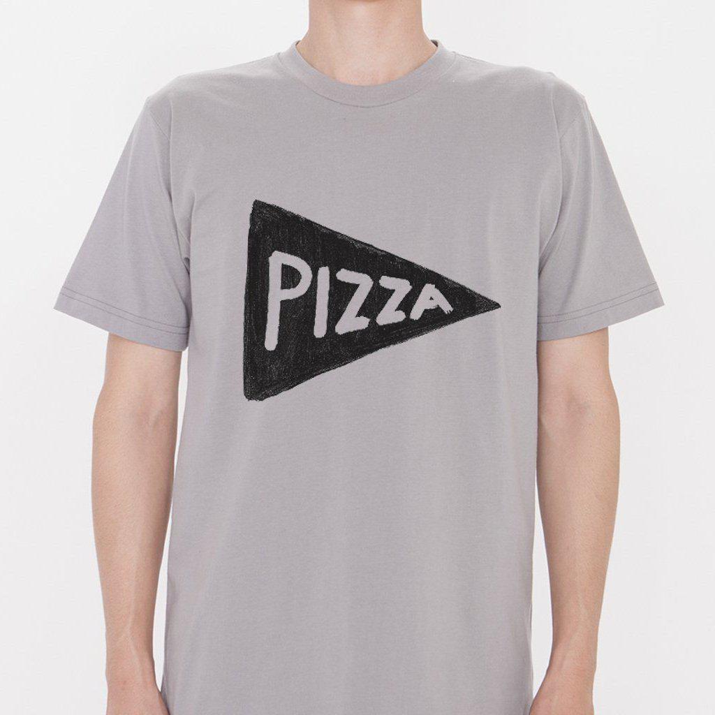 Mens Organic Pizza Tshirt by Xenotees