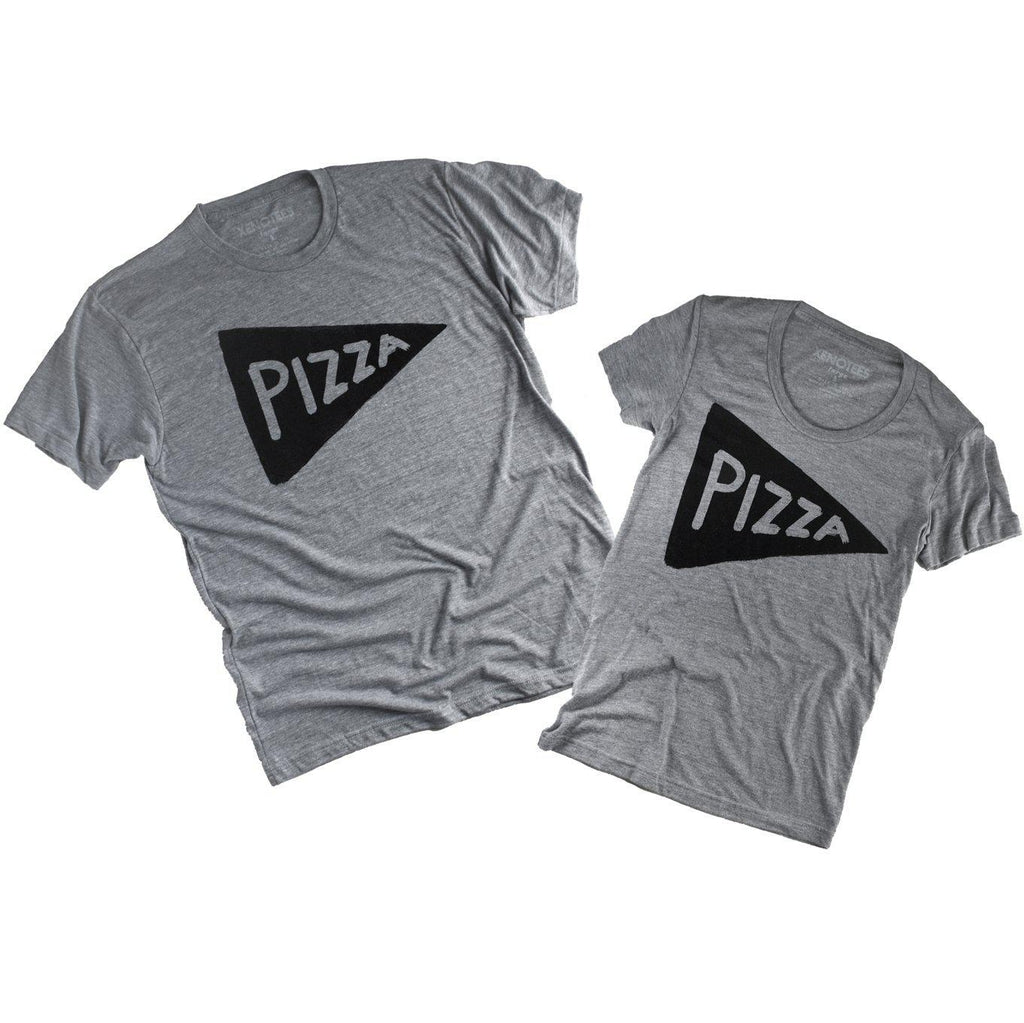Couples Pizza Shirt Set by Xenotees