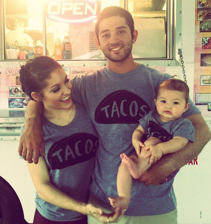 Father Son Daughter Matching Taco T Shirts by Xenotees
