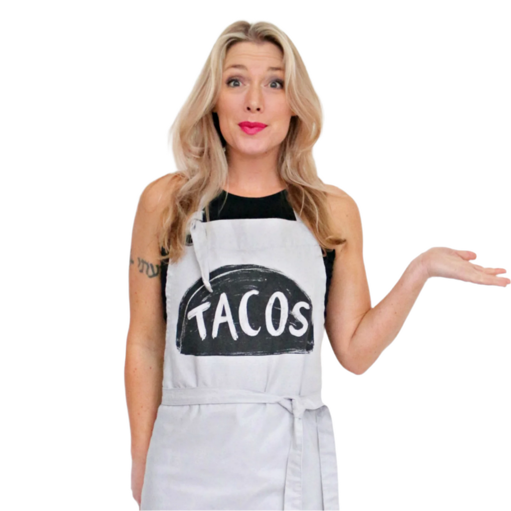 Cute Adult Taco Apron for Men and Women